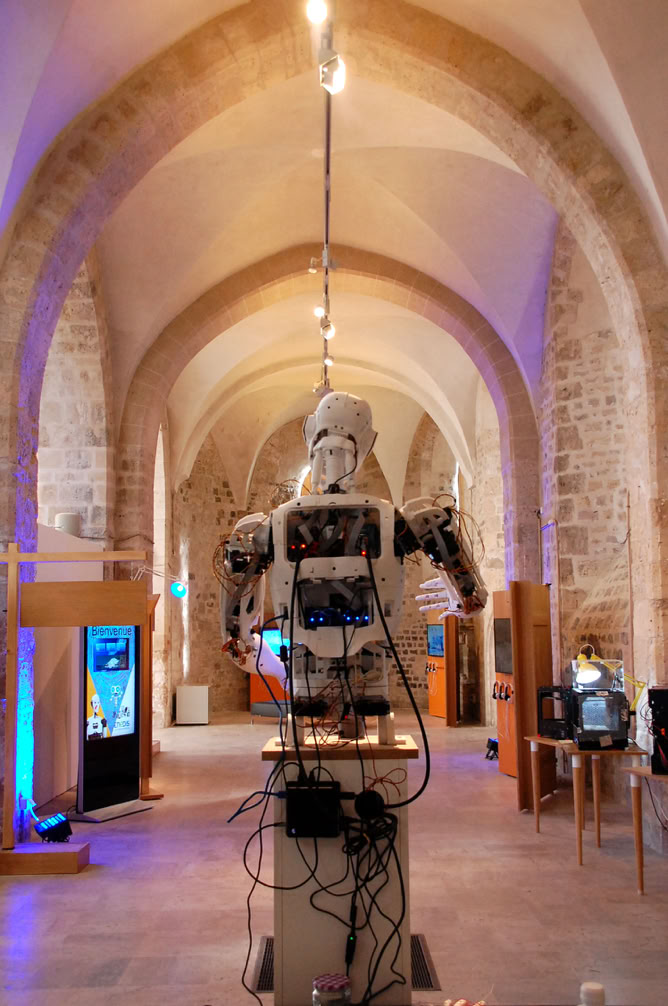 exposition cité des sciences, exposition Léonard de Vinci, Machines volantes, Ateliers de robotique, aibo sony,  inmoov, exposition robots, exposition permanente robots