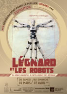 exposition cité des sciences, exposition Léonard de Vinci, Machines volantes, Ateliers de robotique, aibo sony,  inmoov, exposition robots, exposition permanente robots
